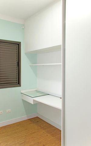Apartamento à venda com 64m², 3 quartos e 2 vagasQuarto 2