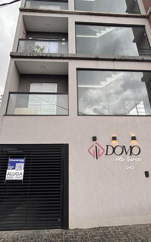 Apartamento para alugar com 42m², 2 quartos e 1 vagaFachada