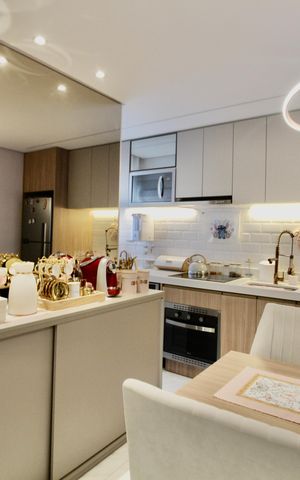 Apartamento para alugar com 42m², 2 quartos e 1 vagaSala de Jantar