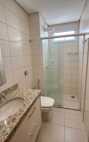 Apartamento para alugar com 89m², 3 quartos e 2 vagas Apartamento para alugar com 89m², 3 quartos e 2 vagasBanheiro