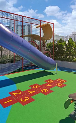Apartamento à venda com 99m², 3 quartos e 2 vagas Apartamento à venda com 99m², 3 quartos e 2 vagasÁrea comum - Playground