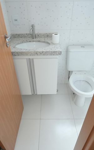 Apartamento à venda com 100m², 2 quartos e 1 vagaBanheiro da Suíte 1