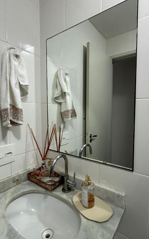 Apartamento à venda com 62m², 2 quartos e 1 vaga Apartamento à venda com 62m², 2 quartos e 1 vagaBanheiro Social