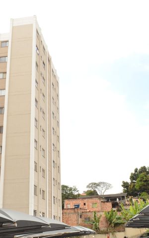 Apartamento à venda com 47m², 2 quartos e 1 vagaFachada do bloco