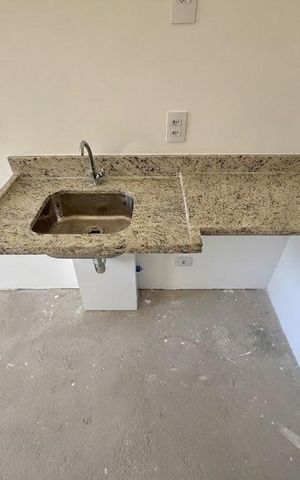 Studio para alugar com 19m², 1 quarto e sem vaga Studio para alugar com 19m², 1 quarto e sem vagaCozinha