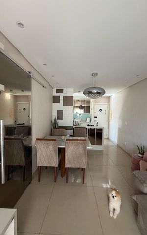 Apartamento à venda com 57m², 2 quartos e 2 vagas Apartamento à venda com 57m², 2 quartos e 2 vagasSala