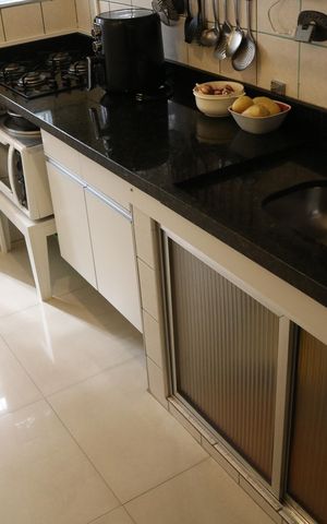 Apartamento à venda com 50m², 1 quarto e sem vagaCozinha e Área de Serviço