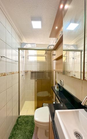 Apartamento para alugar com 52m², 2 quartos e 1 vagaBanheiro