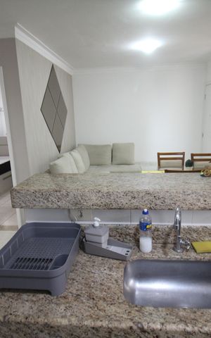 Apartamento para alugar com 49m², 2 quartos e 1 vagaCozinha e Área de Serviço