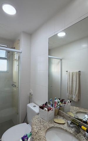 Apartamento para alugar com 114m², 3 quartos e 2 vagasBanheiro da suíte 2