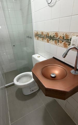 Apartamento para alugar com 114m², 3 quartos e 2 vagasBanheiro social 