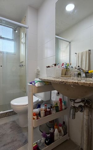 Apartamento para alugar com 114m², 3 quartos e 2 vagasBanheiro da suíte 2