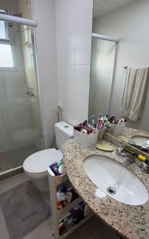 Apartamento para alugar com 114m², 3 quartos e 2 vagasBanheiro da suíte 2
