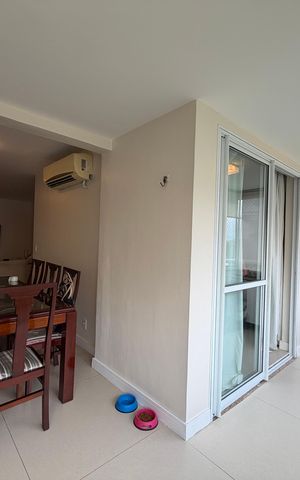 Apartamento para alugar com 114m², 3 quartos e 2 vagasSala - Varanda