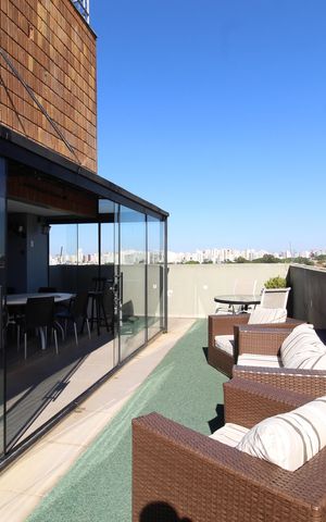Apartamento para alugar com 30m², 1 quarto e 1 vagaÁrea Comum - Churrasqueira
