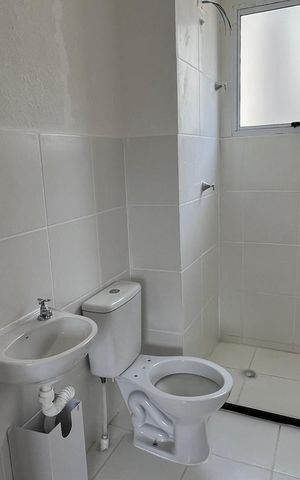 Apartamento para alugar com 41m², 2 quartos e 1 vaga Apartamento para alugar com 41m², 2 quartos e 1 vagaBanheiro