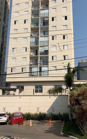 Apartamento à venda com 48m², 2 quartos e 1 vagaFachada e portaria 