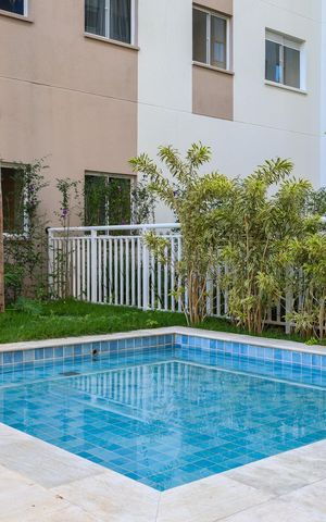 Apartamento para alugar com 48m², 2 quartos e sem vaga Apartamento para alugar com 48m², 2 quartos e sem vagaÁrea comum - Piscina