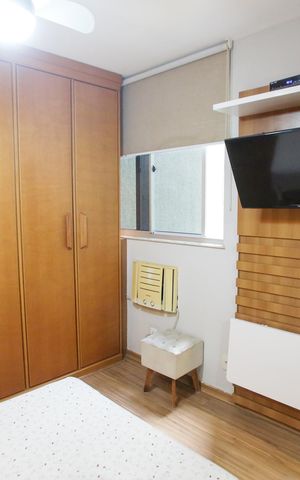 Apartamento à venda com 65m², 3 quartos e 1 vagaQuarto Suíte