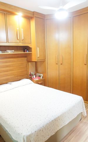Apartamento à venda com 65m², 3 quartos e 1 vagaQuarto Suíte