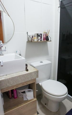 Apartamento à venda com 65m², 3 quartos e 1 vagaBanheiro da Suíte