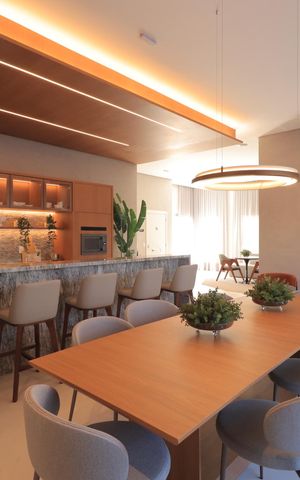 Apartamento à venda com 105m², 2 quartos e 2 vagasÁrea comum - Salão de festas