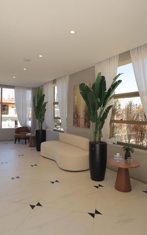 Apartamento à venda com 105m², 2 quartos e 2 vagasHall social