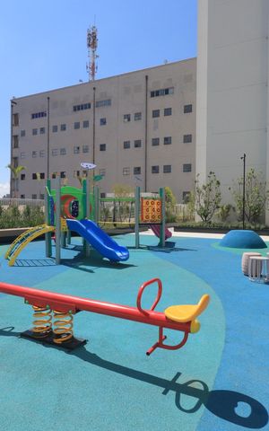 Apartamento à venda com 105m², 2 quartos e 2 vagasÁrea comum - Playground