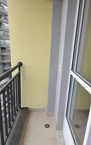 Apartamento para alugar com 28m², 1 quarto e sem vagaSacada
