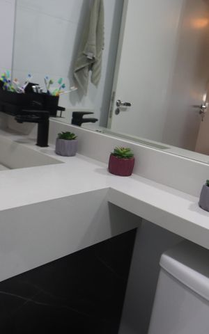 Casa à venda com 70m², 2 quartos e 1 vagaBanheiro da Suíte