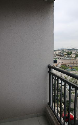 Apartamento à venda com 43m², 2 quartos e 1 vagaVaranda