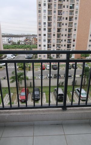 Apartamento à venda com 43m², 2 quartos e 1 vagaVaranda