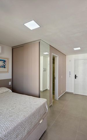 Studio para alugar com 25m², 1 quarto e sem vaga Studio para alugar com 25m², 1 quarto e sem vagaQuarto