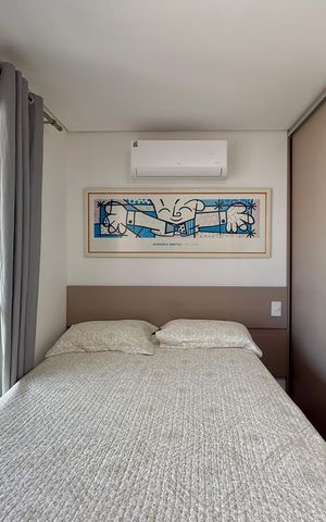 Studio para alugar com 25m², 1 quarto e sem vaga Studio para alugar com 25m², 1 quarto e sem vagaQuarto
