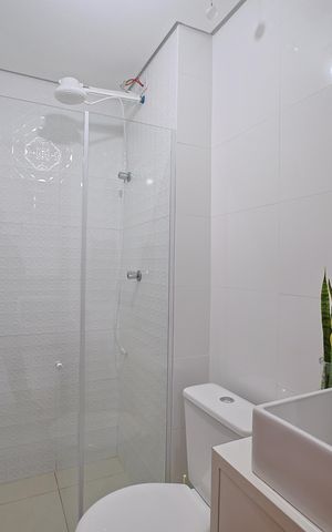 Apartamento à venda com 34m², 1 quarto e sem vagaBanheiro