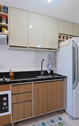 Apartamento à venda com 34m², 1 quarto e sem vagaCozinha e Área de Serviço