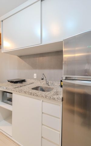 Studio à venda com 35m², 1 quarto e 1 vaga Studio à venda com 35m², 1 quarto e 1 vagaCozinha