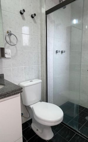 Apartamento para alugar com 84m², 2 quartos e 2 vagas Apartamento para alugar com 84m², 2 quartos e 2 vagasBanheiro 1