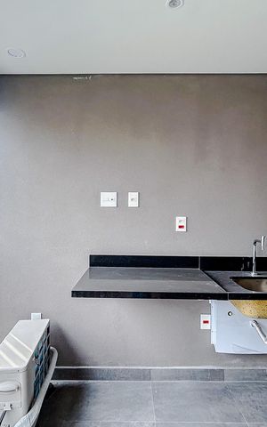 Studio à venda com 30m², 1 quarto e 1 vagaVaranda