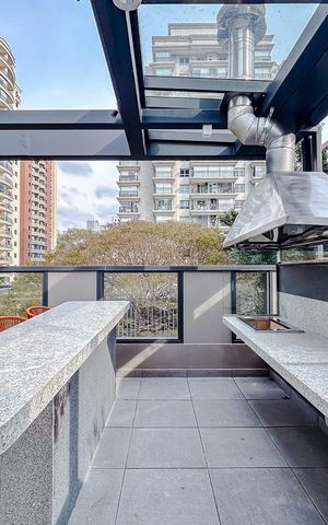 Studio à venda com 30m², 1 quarto e 1 vagaÁrea comum - Churrasqueira