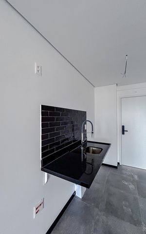 Studio à venda com 30m², 1 quarto e 1 vagaCozinha