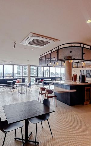 Studio à venda com 30m², 1 quarto e 1 vagaÁrea comum - Salão de festas