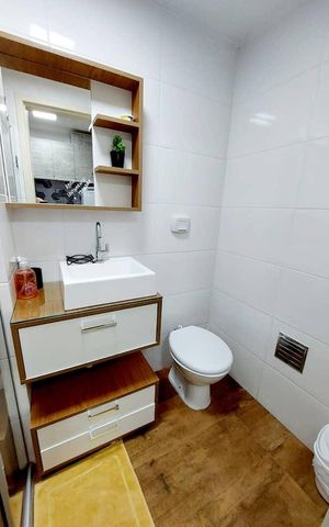 Studio para alugar com 27m², 1 quarto e sem vagaBanheiro