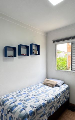 Casa à venda com 57m², 2 quartos e 1 vaga Casa à venda com 57m², 2 quartos e 1 vagaQuarto 2