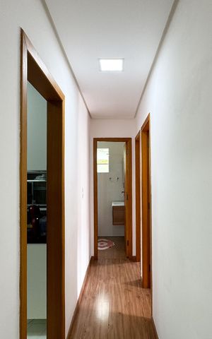 Casa à venda com 57m², 2 quartos e 1 vaga Casa à venda com 57m², 2 quartos e 1 vagaAcesso - Quartos