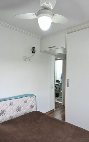 Apartamento à venda com 61m², 2 quartos e 2 vagasSuíte