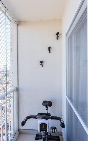 Apartamento à venda com 58m², 3 quartos e 1 vaga Apartamento à venda com 58m², 3 quartos e 1 vagaVaranda sala