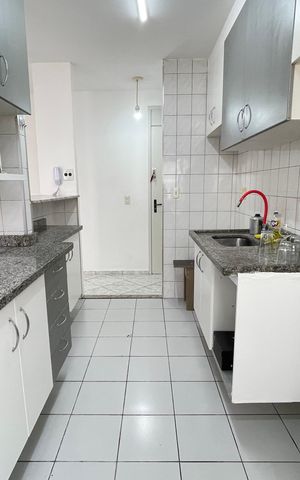 Apartamento para alugar com 54m², 2 quartos e 1 vaga Apartamento para alugar com 54m², 2 quartos e 1 vagaCozinha e Área de Serviço