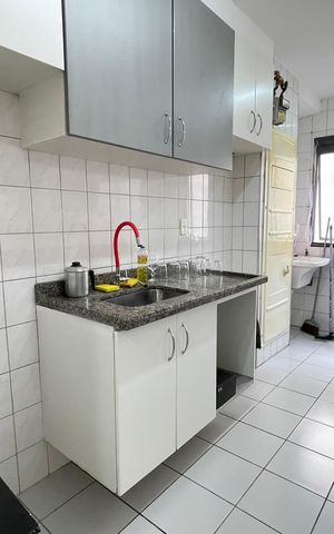 Apartamento para alugar com 54m², 2 quartos e 1 vaga Apartamento para alugar com 54m², 2 quartos e 1 vagaCozinha e Área de Serviço