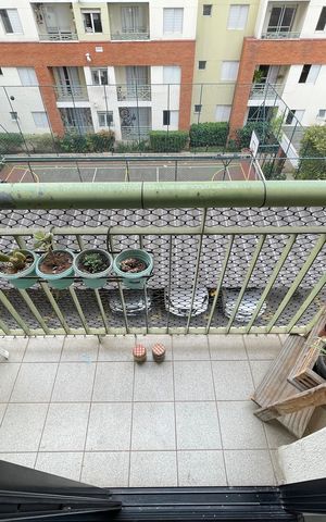 Apartamento para alugar com 54m², 2 quartos e 1 vaga Apartamento para alugar com 54m², 2 quartos e 1 vagaVaranda